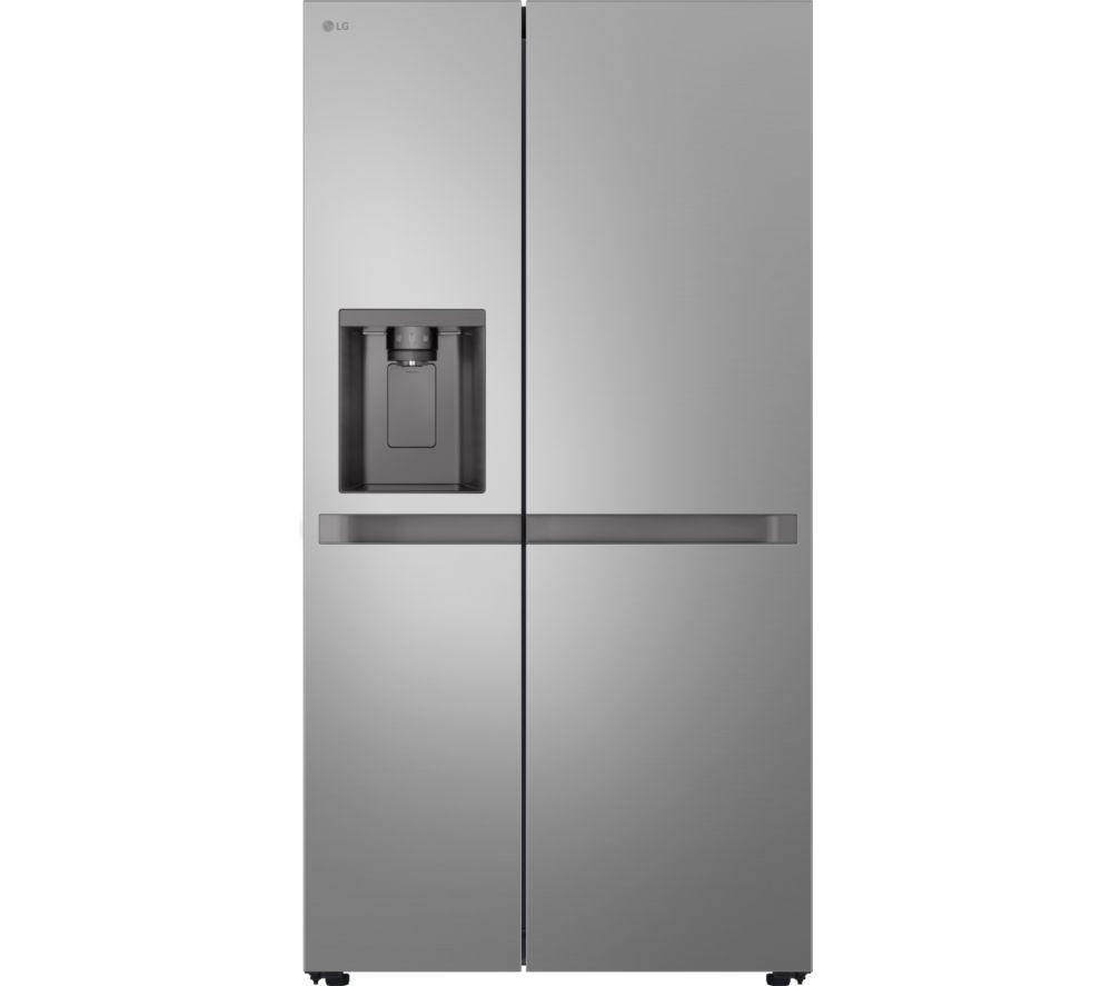 LG NatureFRESH GSLC40PYPE American-Style Fridge Freezer - Prime Silver