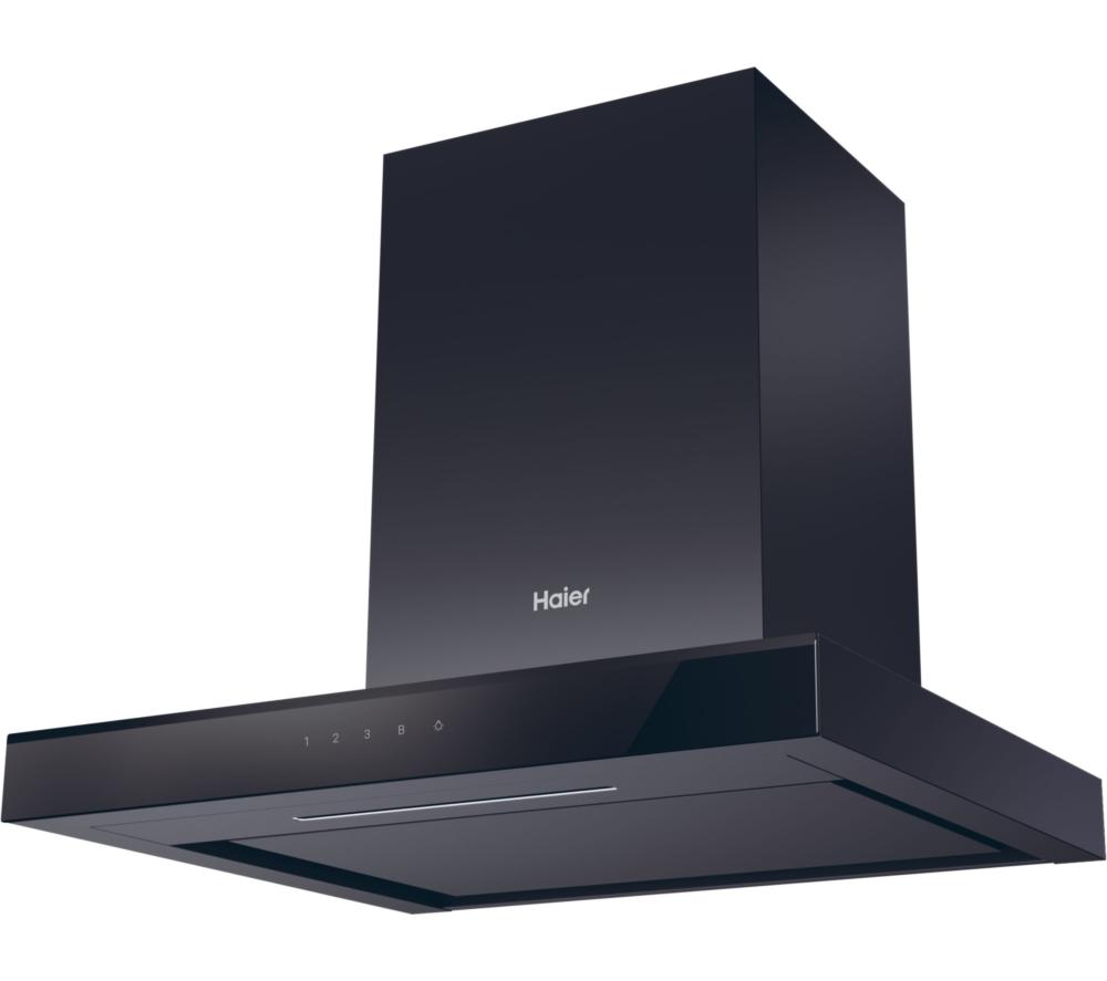 HAIER I-Clean Series 4 HATS6CBS4B Chimney Cooker Hood - Black