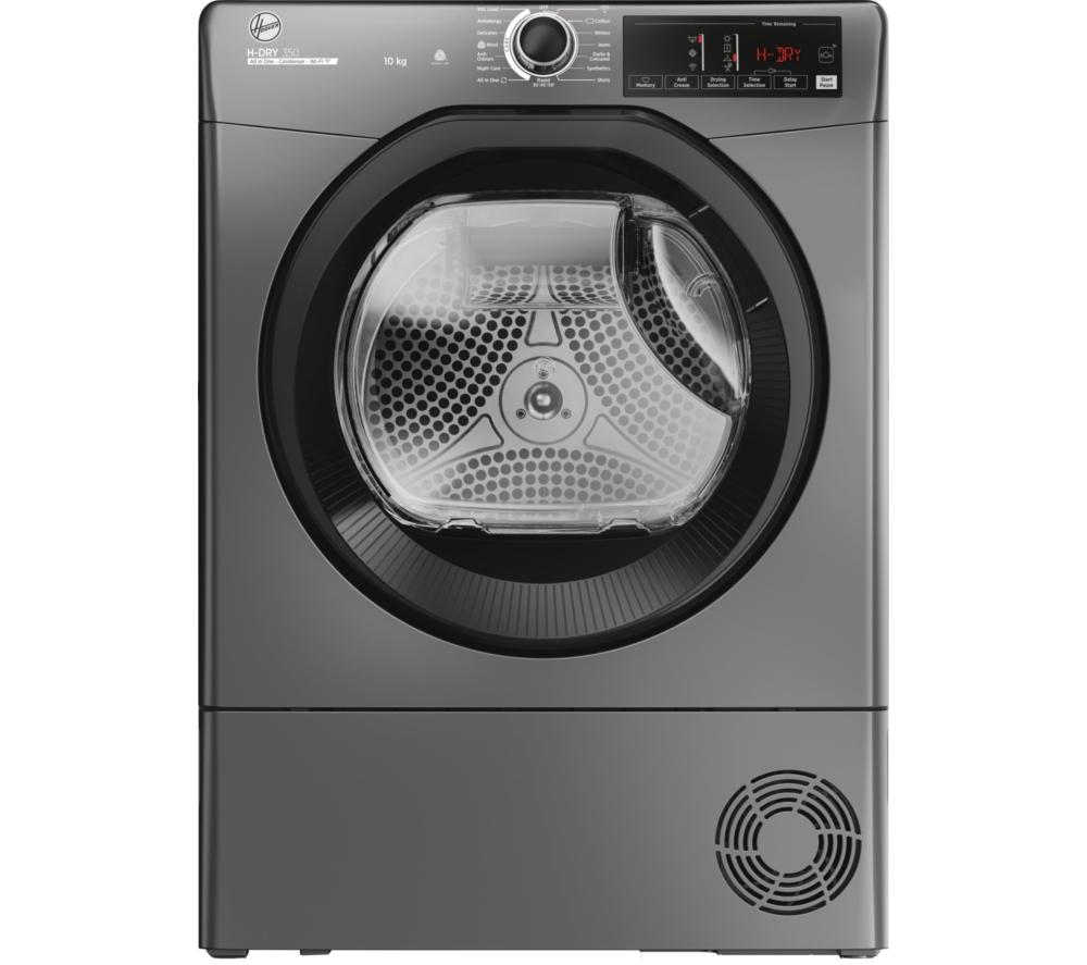 HOOVER H-Dry 350 HRE C10TBER-8 WiFi-enabled 10 kg Condenser Tumble Dryer - Graphite