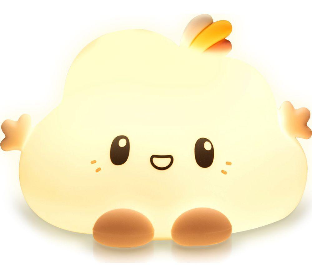 GROOV-E Cuties Olly Cloud Kids Night Light - Multicolour