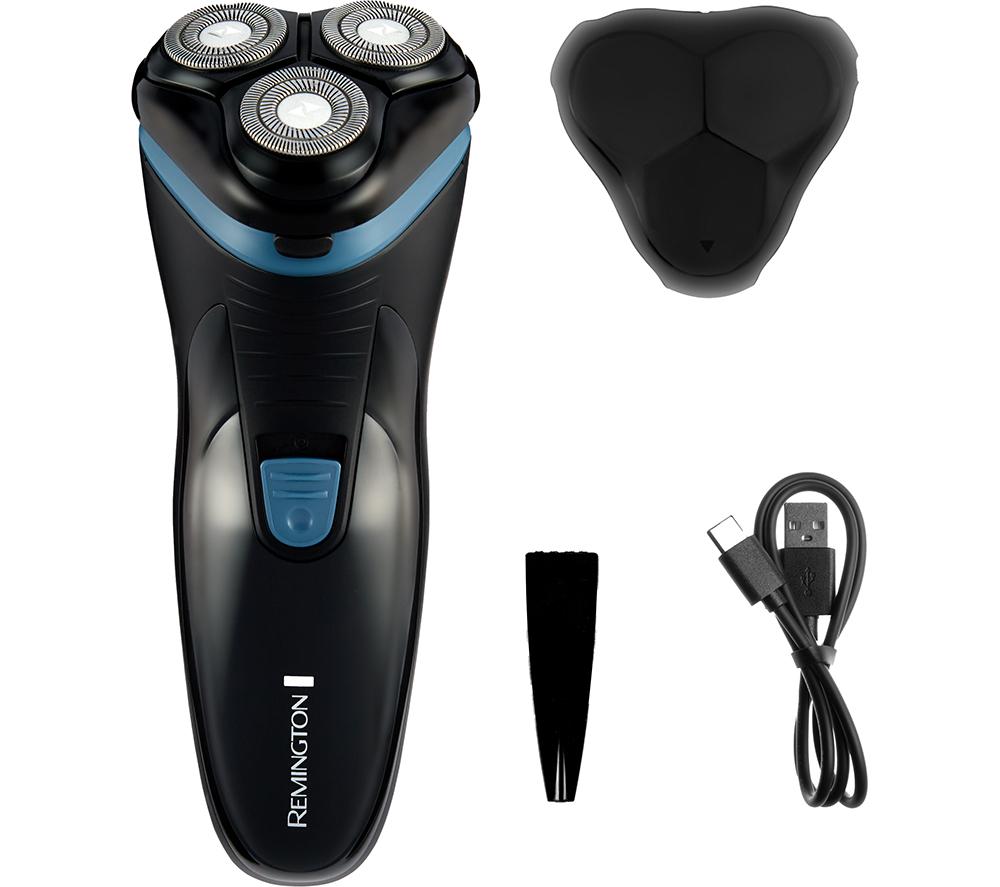 REMINGTON R1 Style Series Rotary Shaver - Black & Blue
