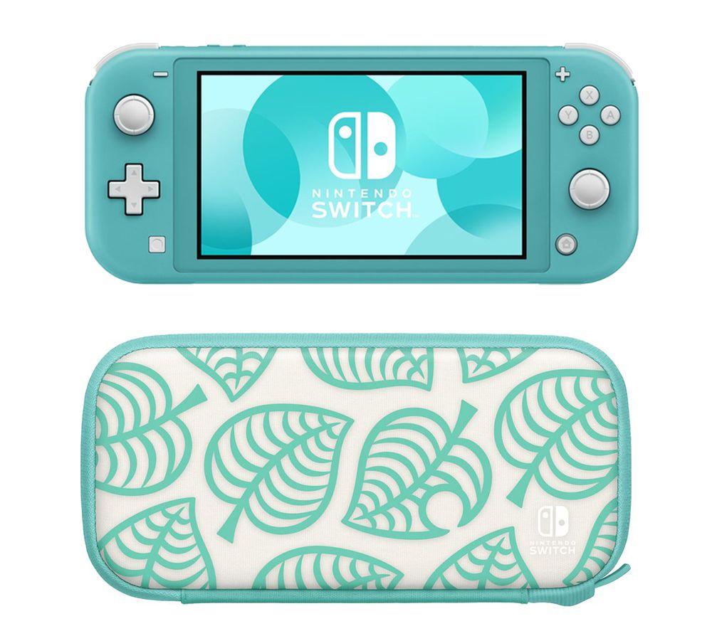 Buy NINTENDO Switch Lite (Turquoise) & Switch Lite Carrying Case