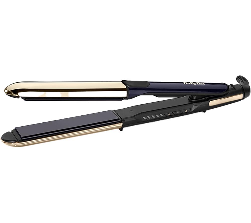 BABYLISS Onyx Styler ST484U Hair Straightener - Black & Gold