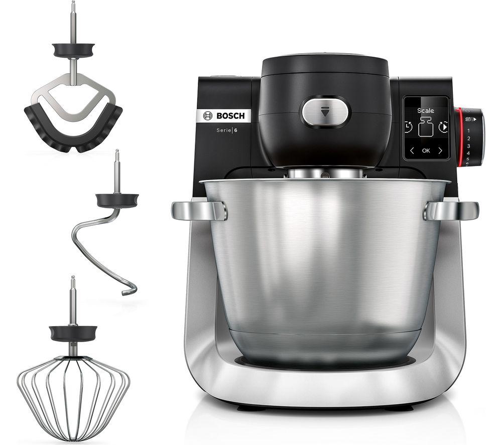 BOSCH Series 6 MUMS6ZM00G Stand Mixer - Black & Silver