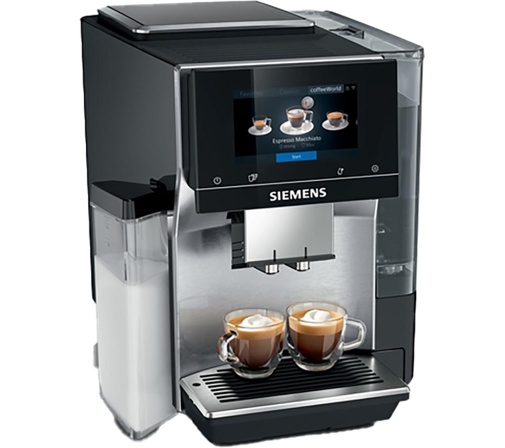 SIEMENS TQ713GB3 EQ700 Bean to Cup Coffee Machine - Silver