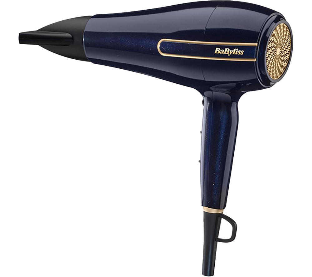 BABYLISS Onyx D524U Hair Dryer - Blue & Gold