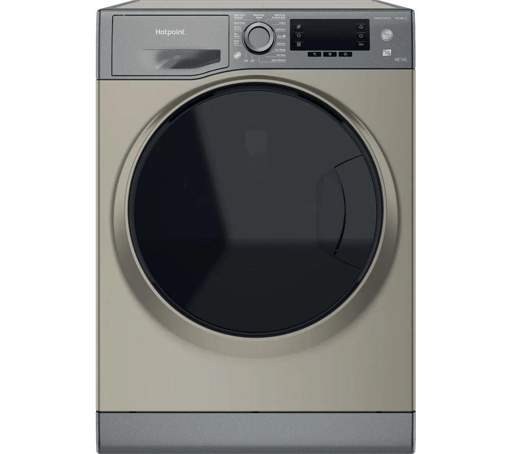 HOTPOINT ActiveCare NDD 86448 GDA 8 kg Washer Dryer - Graphite