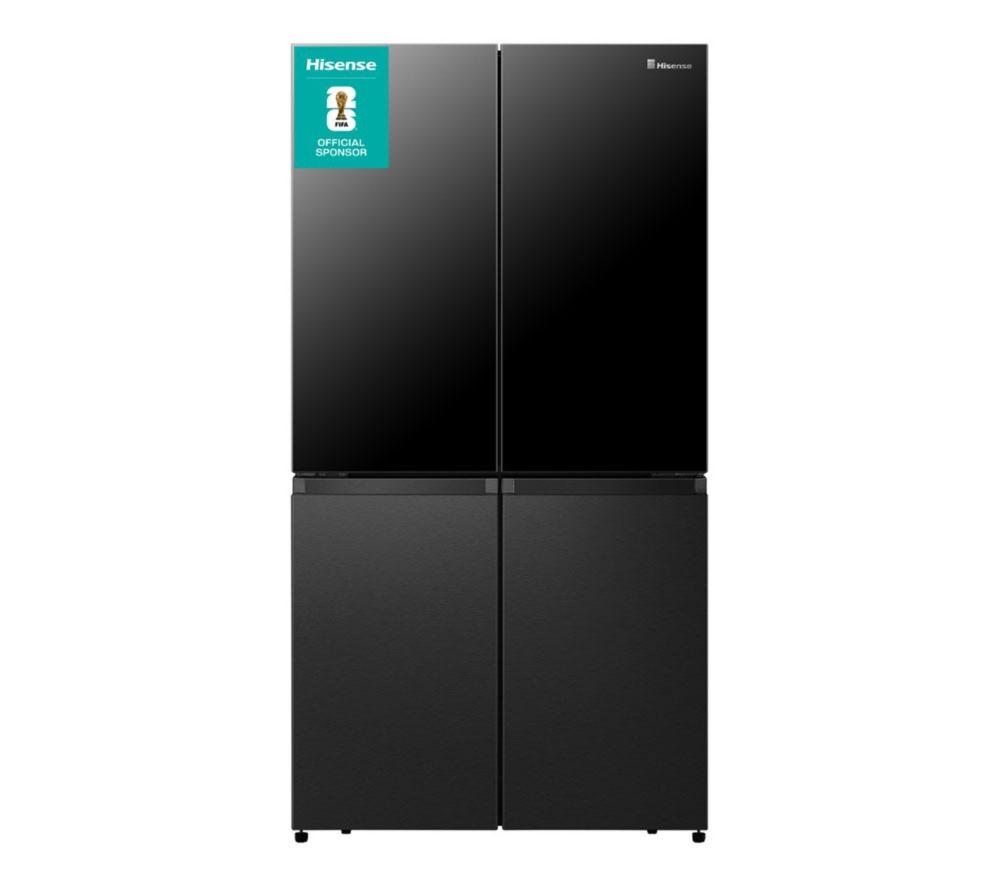 HISENSE RQ5X560SFLEF Smart Fridge Freezer - Premium Black