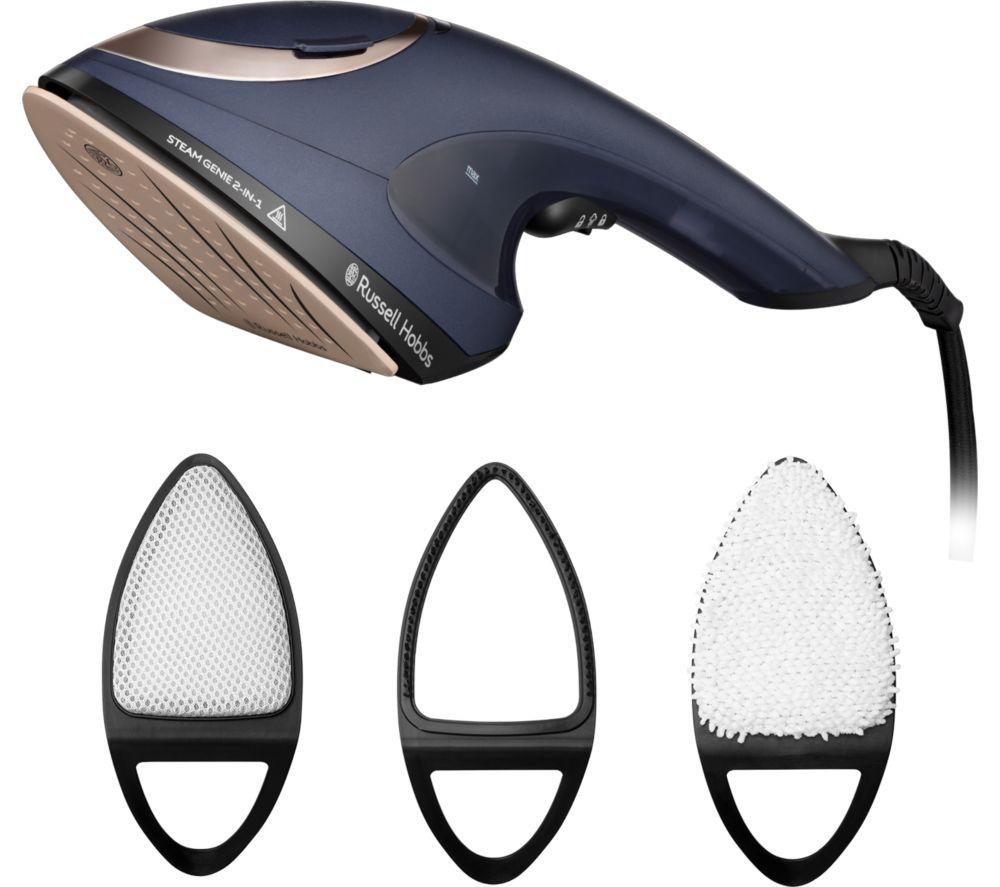 RUSSELL HOBBS Steam Genie 28370 2-in-1 Clothes Steamer - Blue