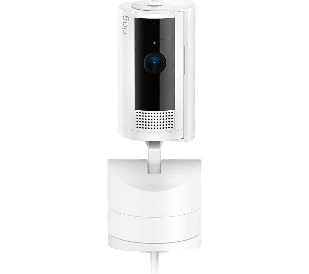 RING Pan-Tilt Indoor Full HD 1080p WiFi Security Camera - White