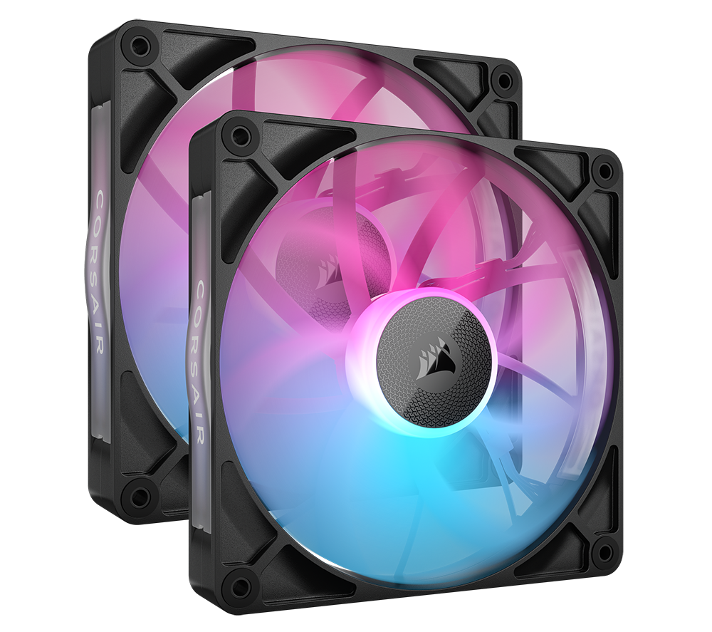 CORSAIR iCUE Link RX RGB Series 140 mm Case Fan - RGB LED, Twin Pack