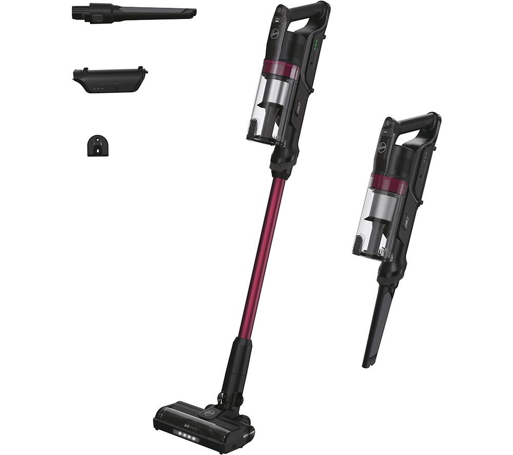 HOOVER HF1 Plus Home Cordless Vacuum Cleaner - Black & Magenta