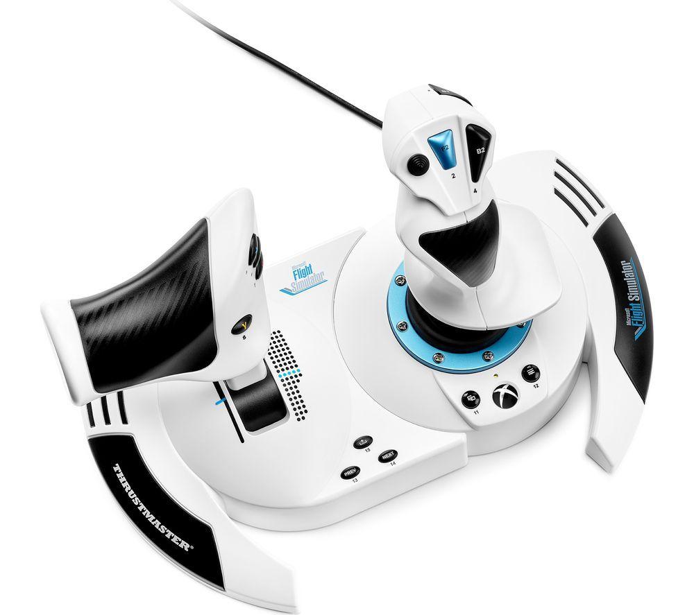 THRUSTMASTER T.Flight Hotas One Microsoft Flight Simulator Edition Joystick & Throttle - White