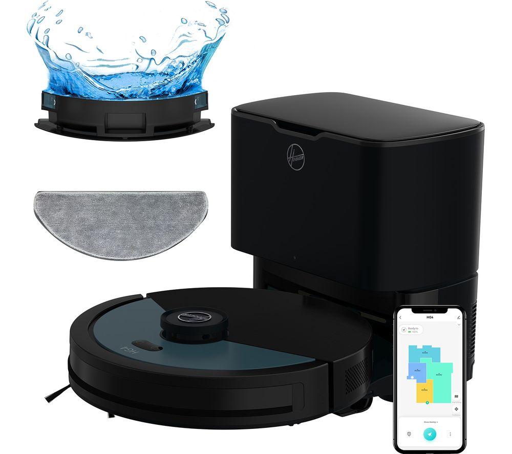 HOOVER HG4 Hydro Pro Robot Vacuum Cleaner - Blue & Black