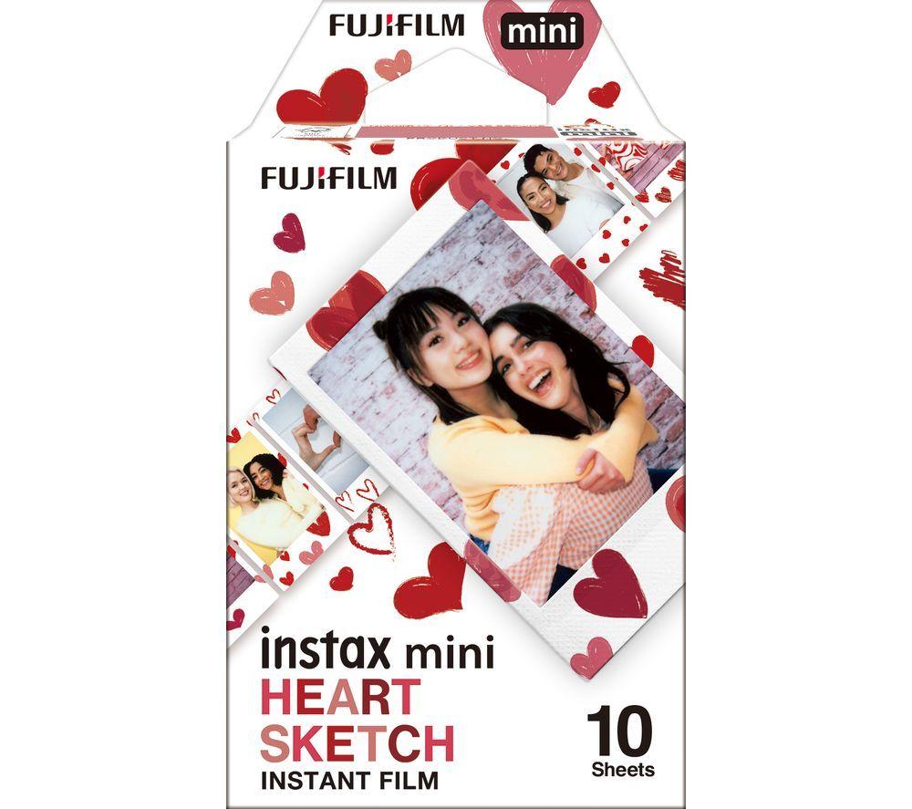 INSTAX Mini Hearts Film - 10 Shot Pack
