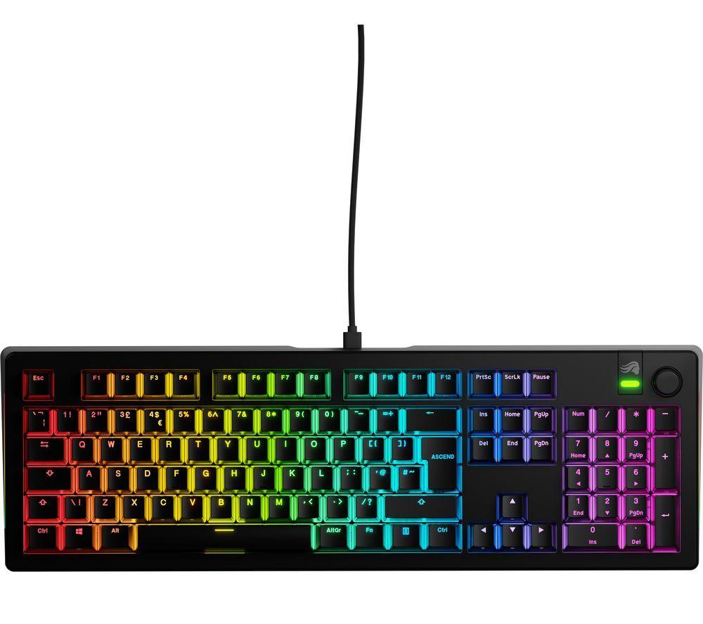 GLORIOUS GMMK 3 Prebuilt Mechanical Gaming Keyboard - Black
