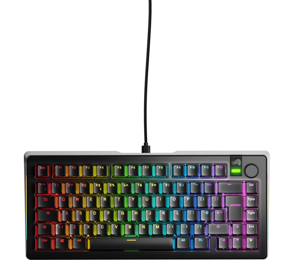 GLORIOUS GMMK 3 Pro Prebuilt 75% Mechanical Gaming Keyboard - Black