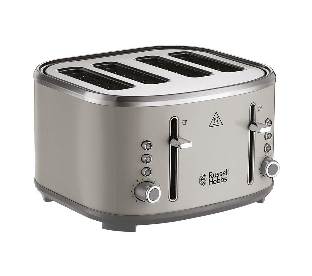 RUSSELL HOBBS Stylevia 26293 4-Slice Toaster - Mocha