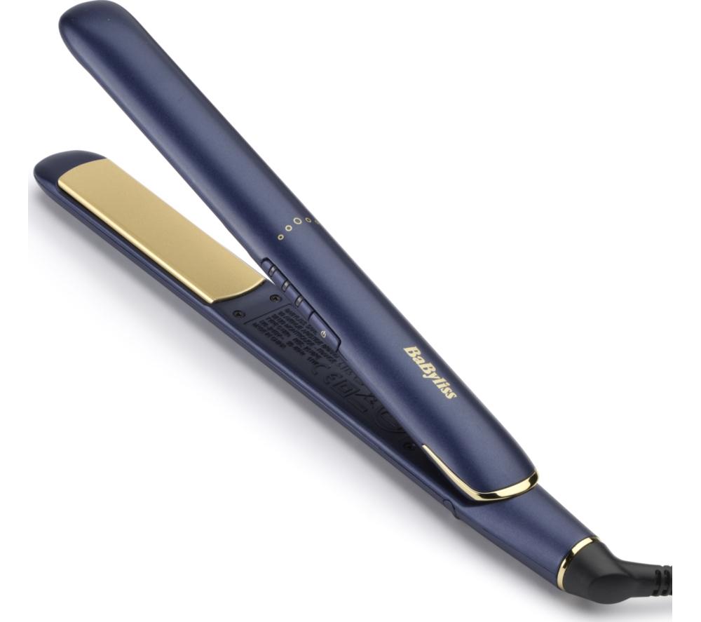 BABYLISS Midnight Luxe Hair Straightener - Blue