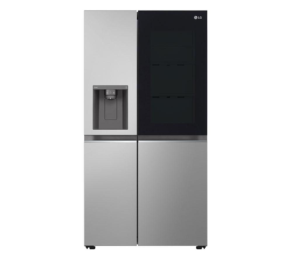 LG InstaView GSGV80PYLL American-Style Smart Fridge Freezer - Prime Silver