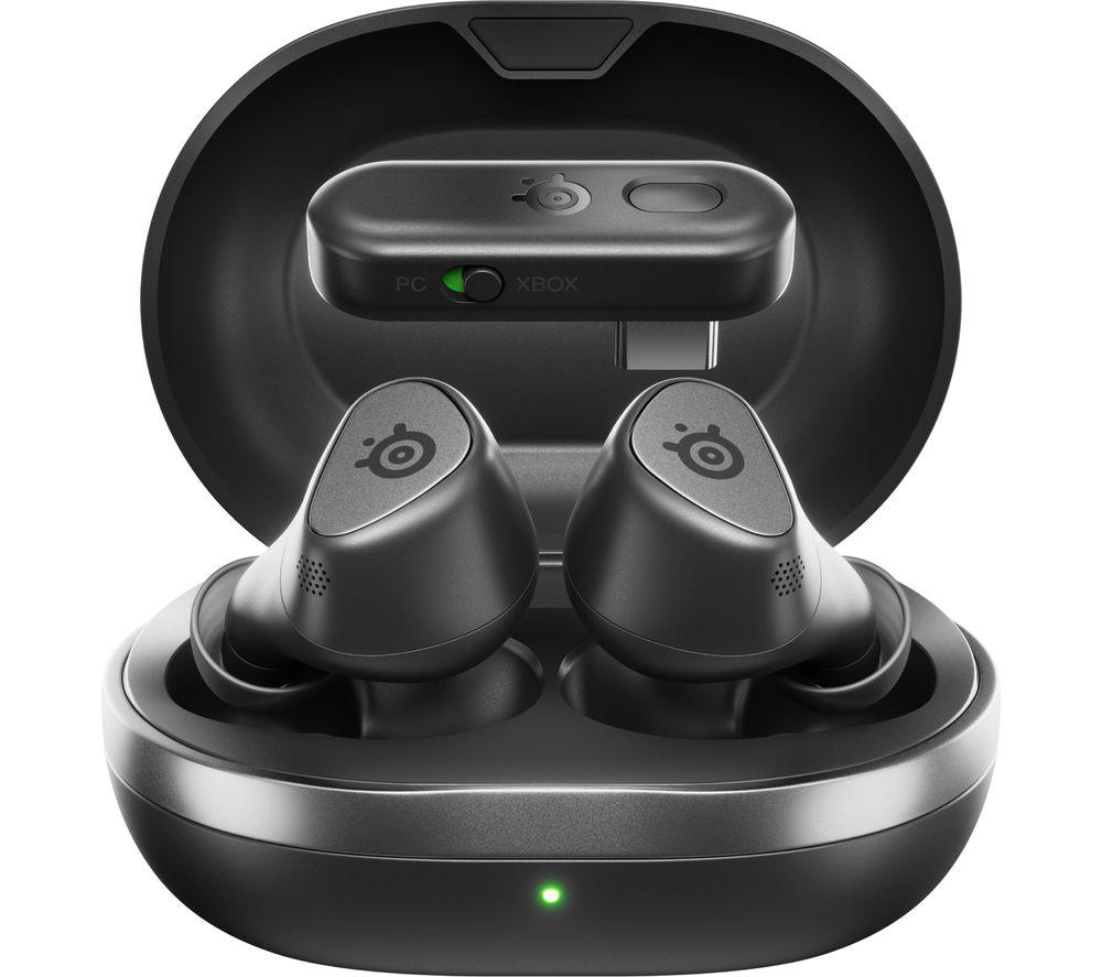 STEELSERIES  Arctis GameBuds Wireless Noise-Cancelling Gaming Earbuds for Xbox - Black