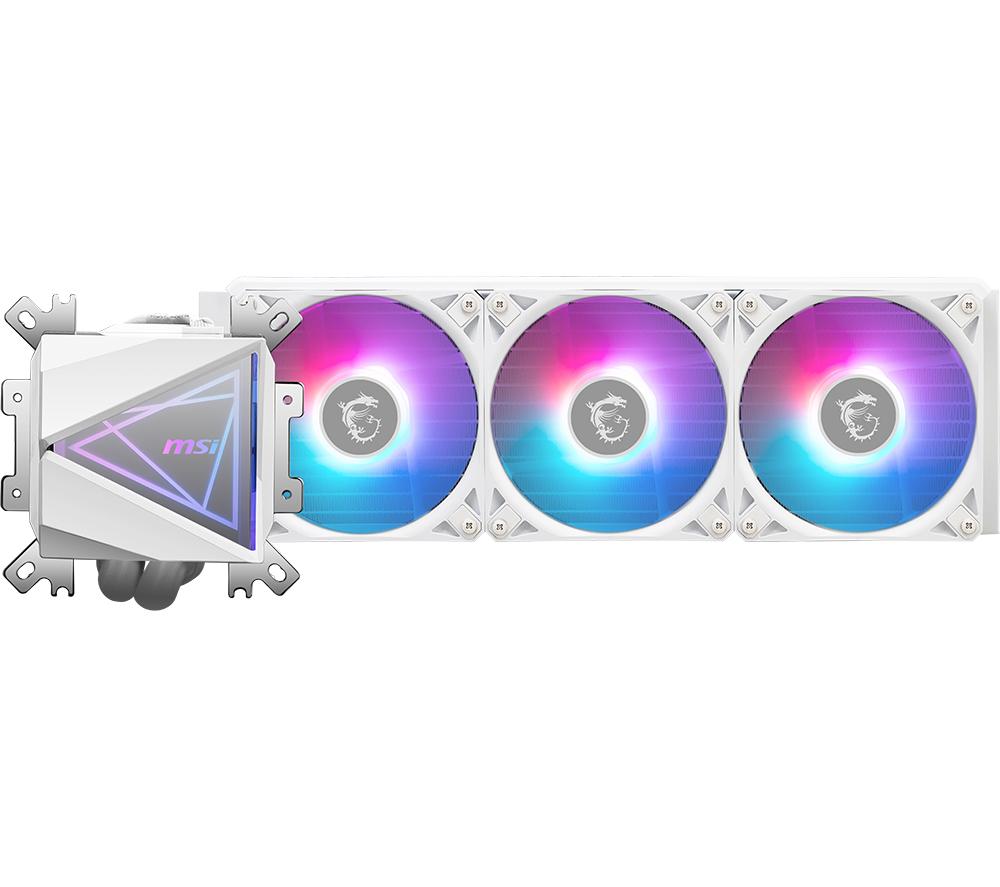 MSI MAG CORELIQUID I360 360 mm Liquid CPU Cooler - RGB LED, White