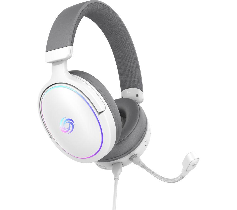 NOS H-550 RGB Gaming Headset - White