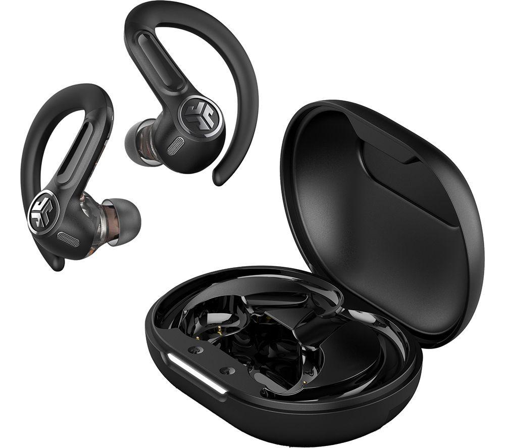 JLAB Epic Air Sport ANC 3 Wireless Bluetooth Noise-Cancelling Earbuds - Black