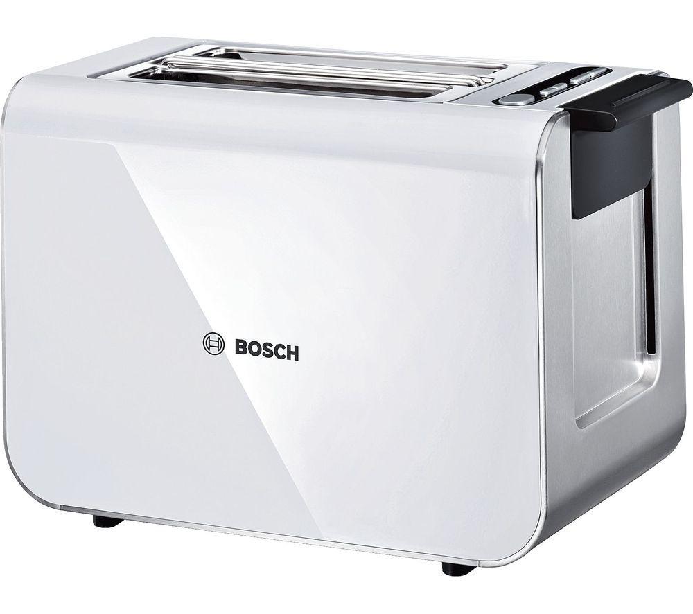 BOSCH Styline TAT8611GB 2-Slice Toaster  White
