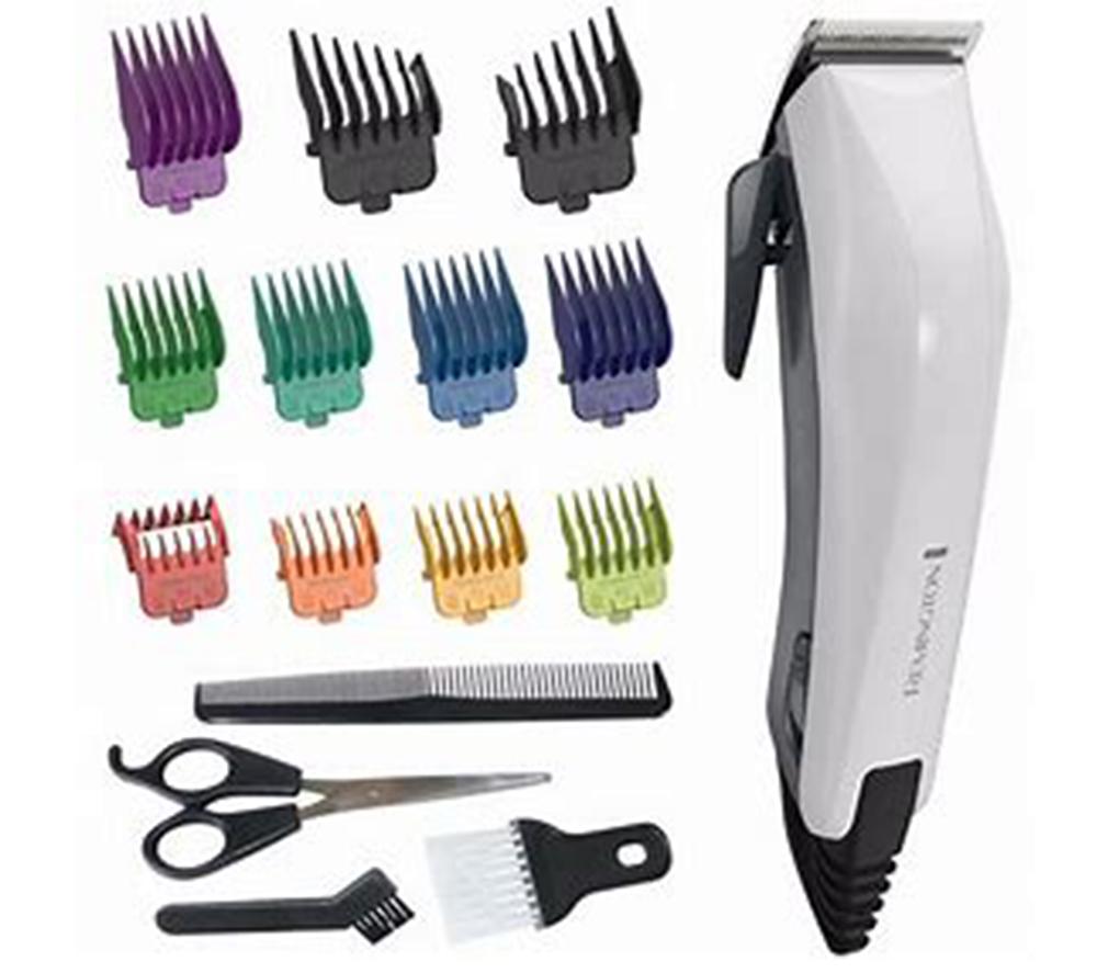 REMINGTON Colour Cut HC5035 Hair Clipper - White