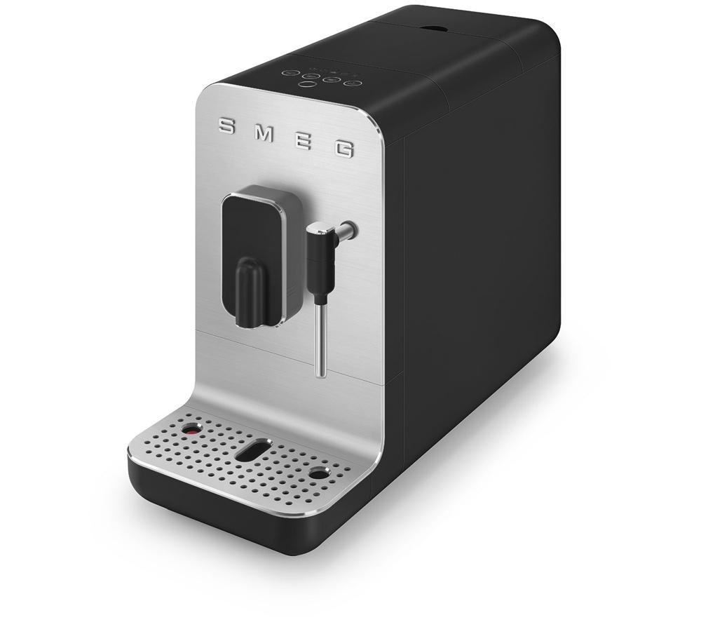 SMEG BCC12BLMUK Bean to Cup Coffee Machine - Matte Black