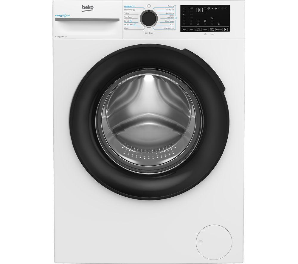 BEKO Pro EnergySpin BM3WT1241IW 12 kg 1400 Spin Washing Machine - White