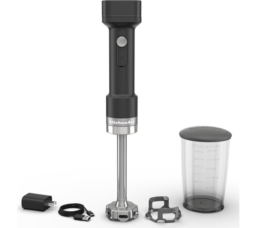 KITCHENAID 5KHBRV71BM Cordless Hand Blender - Black
