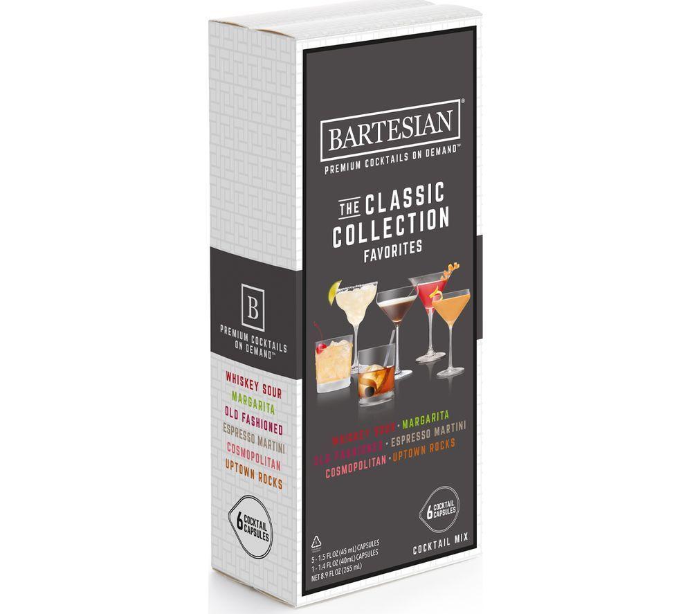 BARTESIAN Classic Collection Favourites Cocktail Variety Pack - Pack of 6