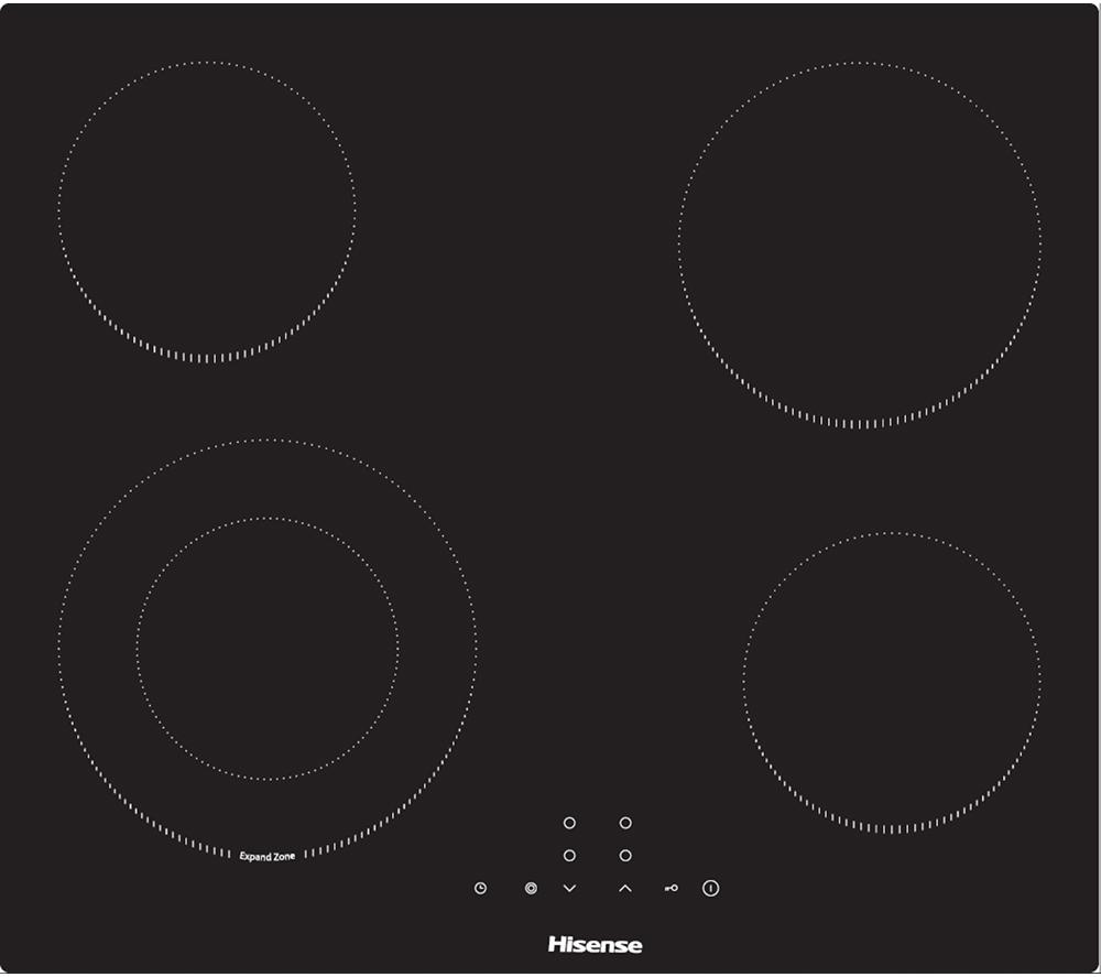 HISENSE E6422SC 60 cm Electric Ceramic Hob - Black