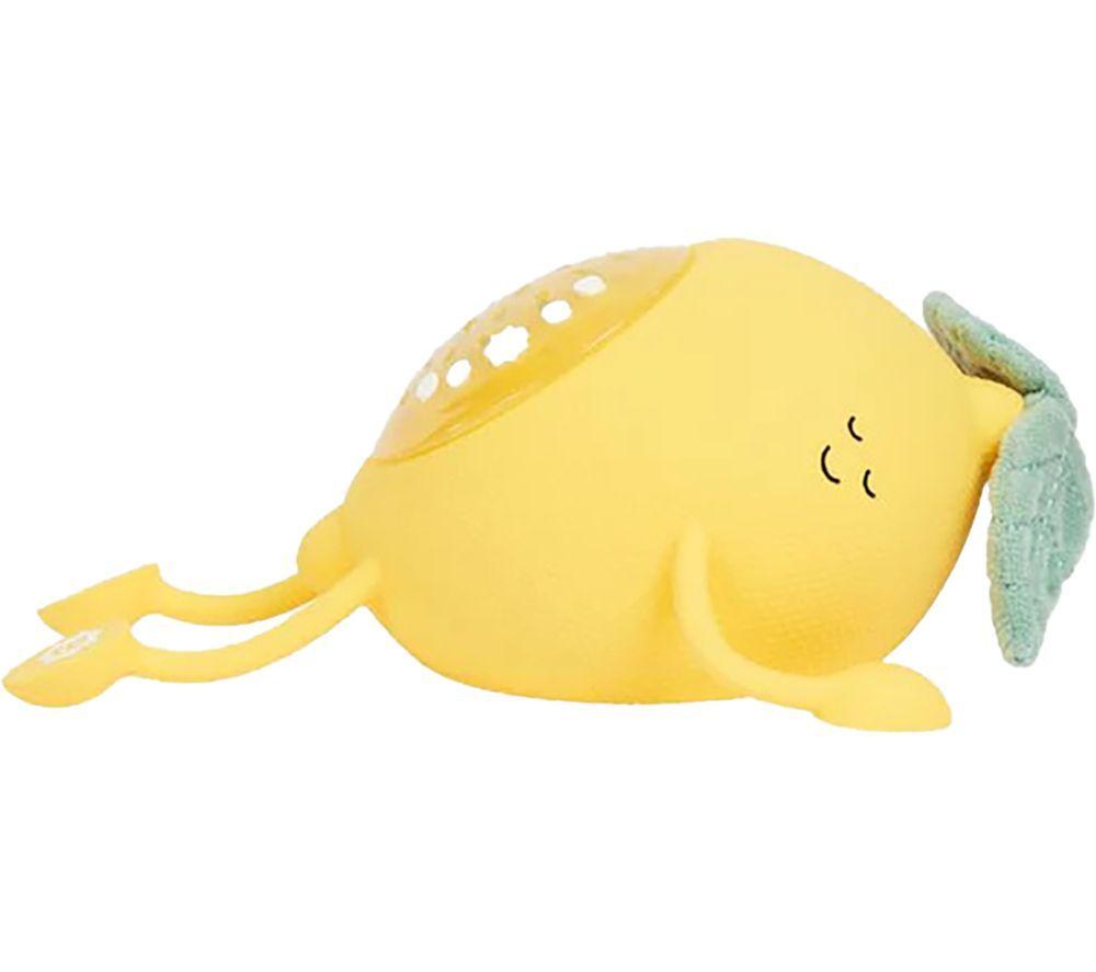 BADABULLE Basil Lemon-shaped Silicone Projector Nightlight - Yellow