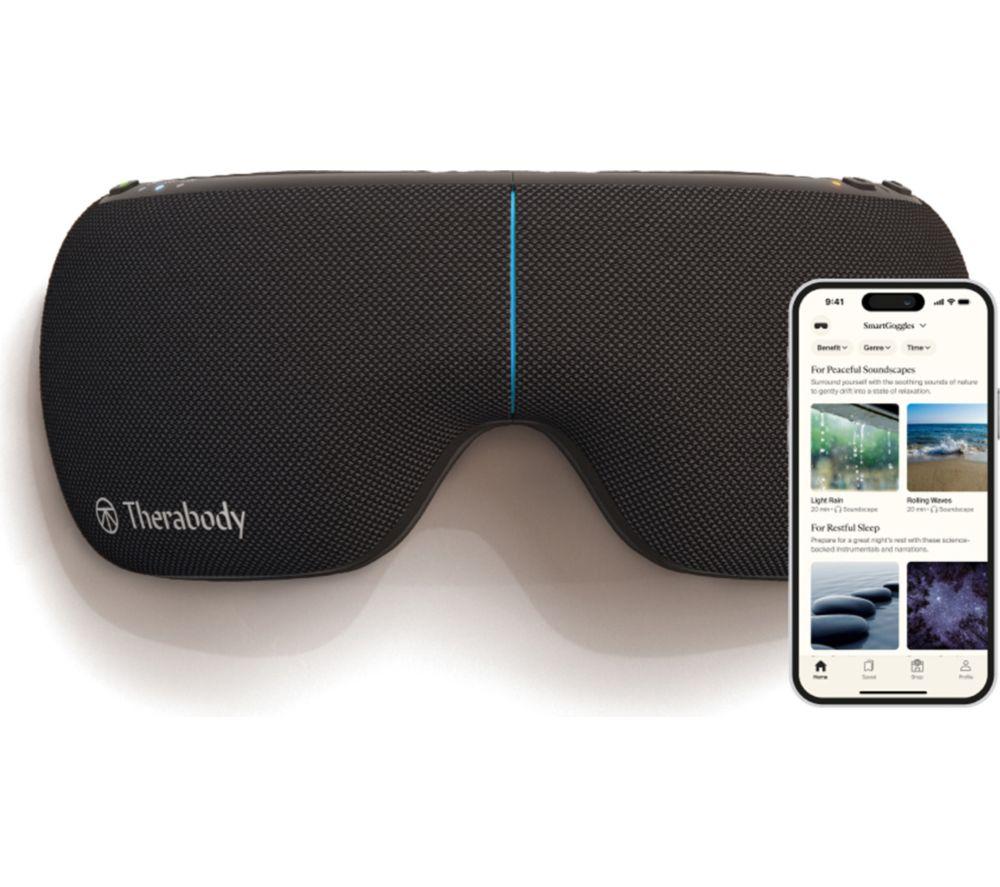 THERABODY SmartGoggles (2nd Generation) Eye Mask - Black
