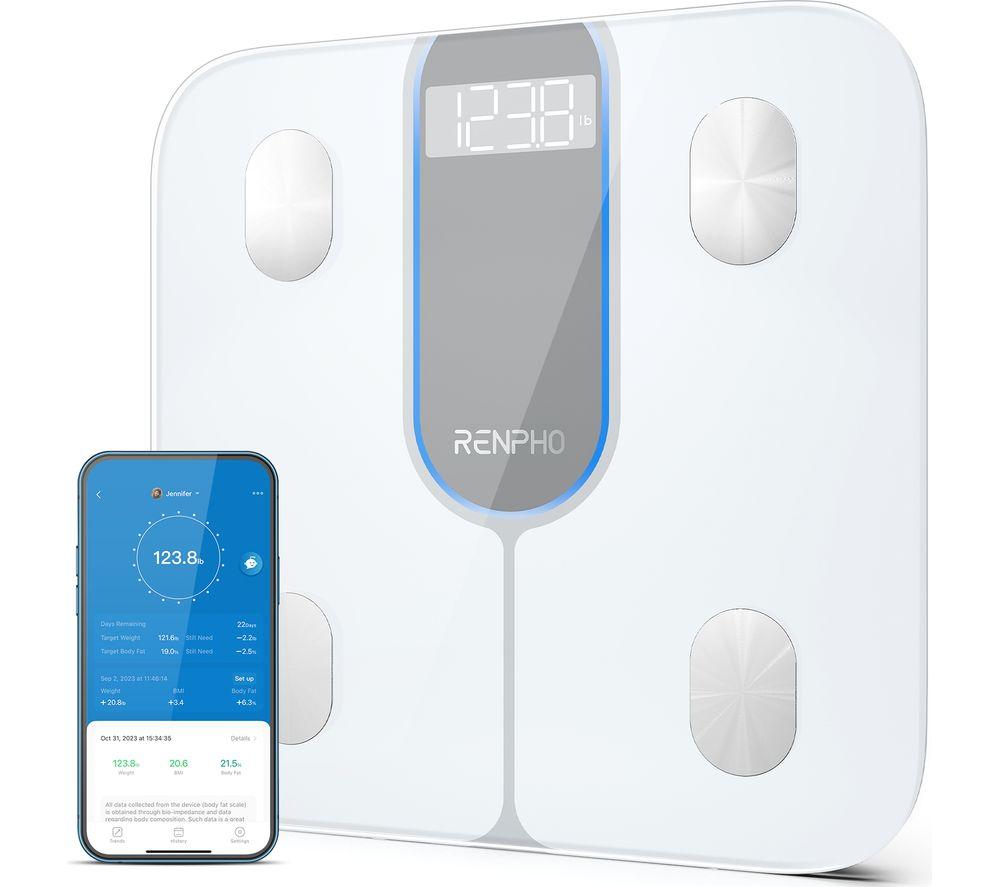 RENPHO Elis 1C Smart Body Scale - White