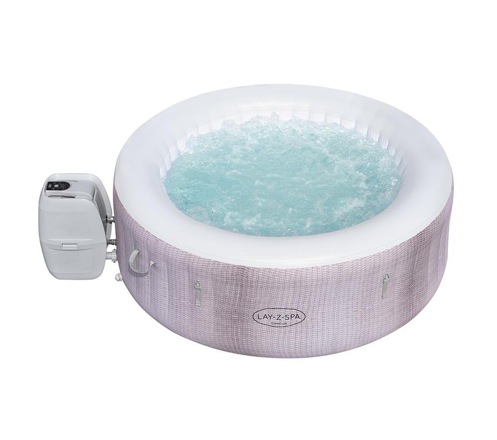 LAY-Z-SPA Cancun AirJet Inflatable Hot Tub - Grey