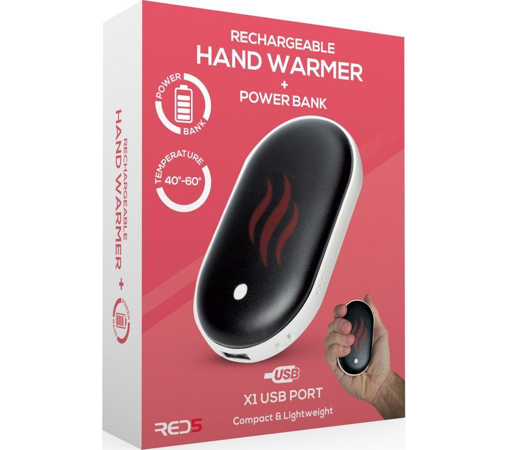 RED5 Rechargeable Hand Warmer & Power Bank