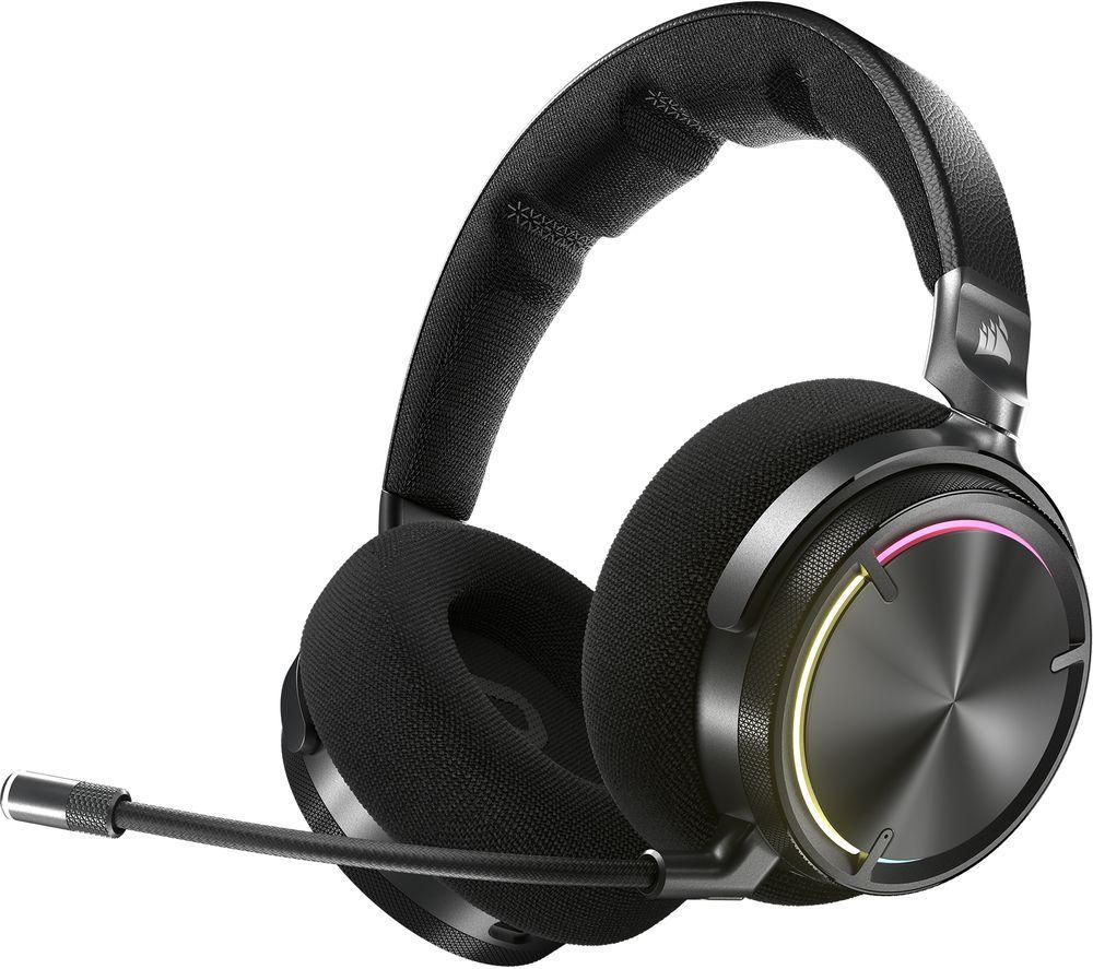 CORSAIR Virtuoso Max Wireless Noise-Cancelling Gaming Headset - Carbon