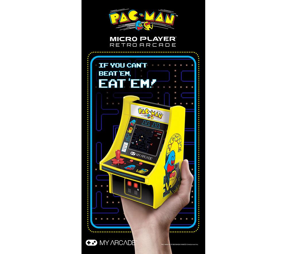 MY ARCADE Pac-Man Micro Player Pro Portable Video Game System