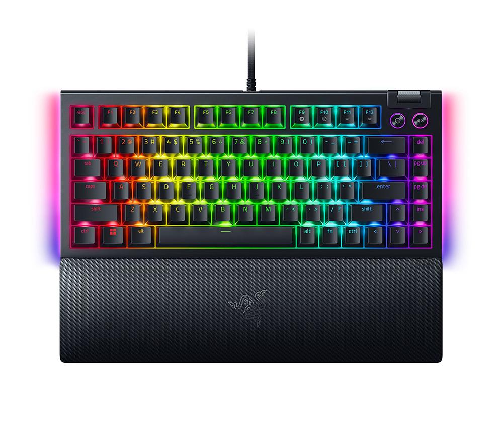 RAZER BlackWidow V4 Pro 75% Mechanical Gaming Keyboard - Black, US Layout