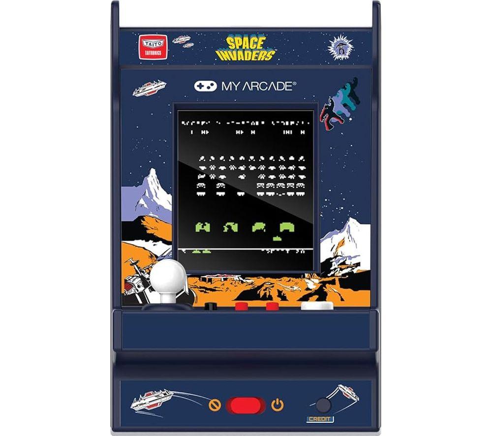 MY ARCADE Space Invaders Micro Player Pro Portable Video Game System
