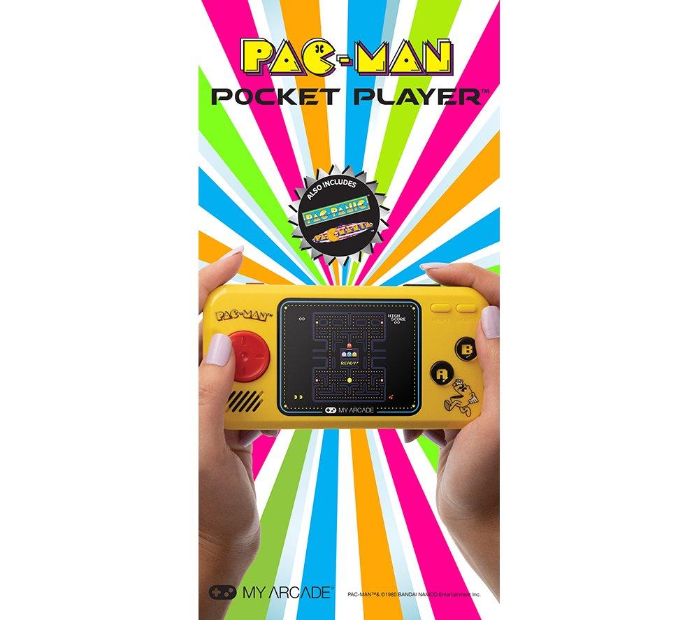 MY ARCADE Pac-Man Pocket Player Pro Portable Video Game System