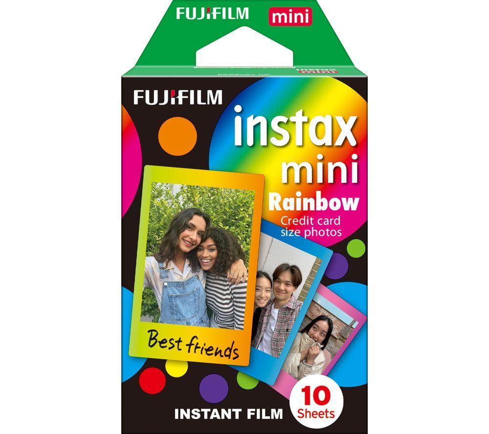 INSTAX Mini Rainbow Film - 10 Shot Pack