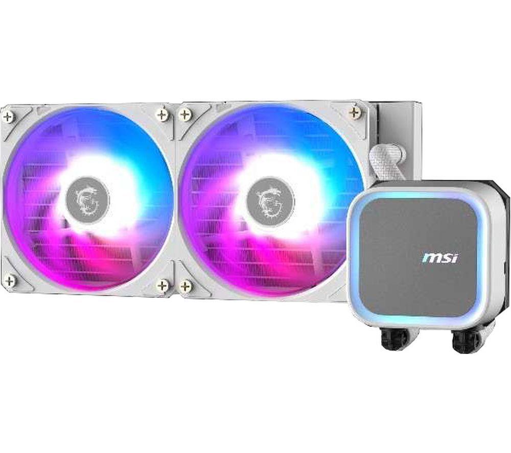 MSI MAG CORELIQUID A13 240 mm Liquid CPU Cooler - White