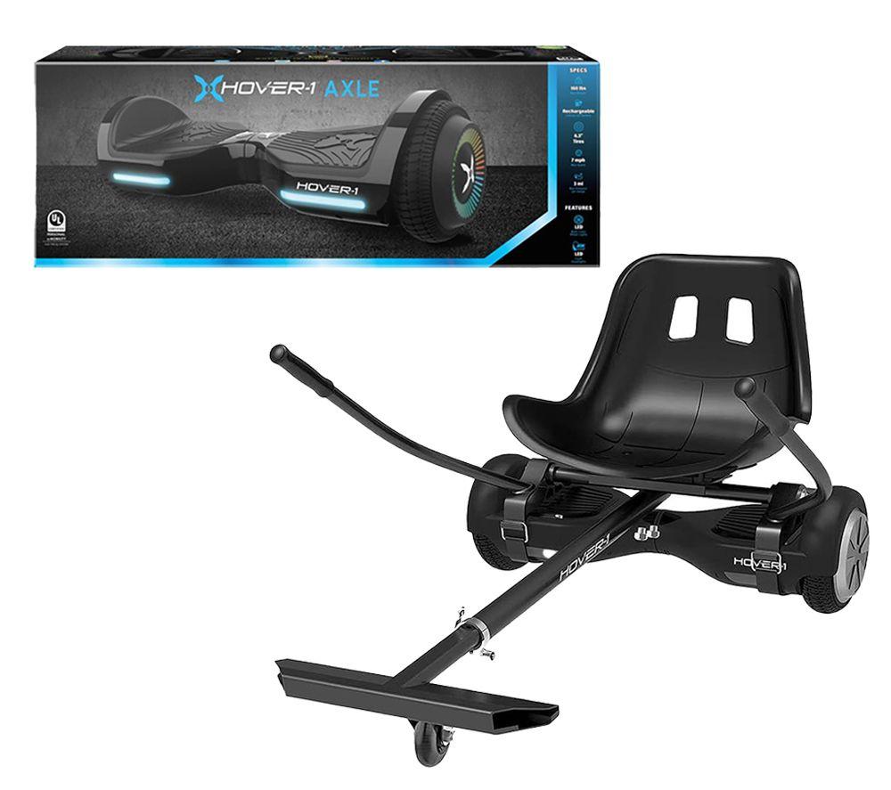 Buy HOVER-1 Axle H1-AXL-BLK Hoverboard & Hoverboard Buggy Attachment ...