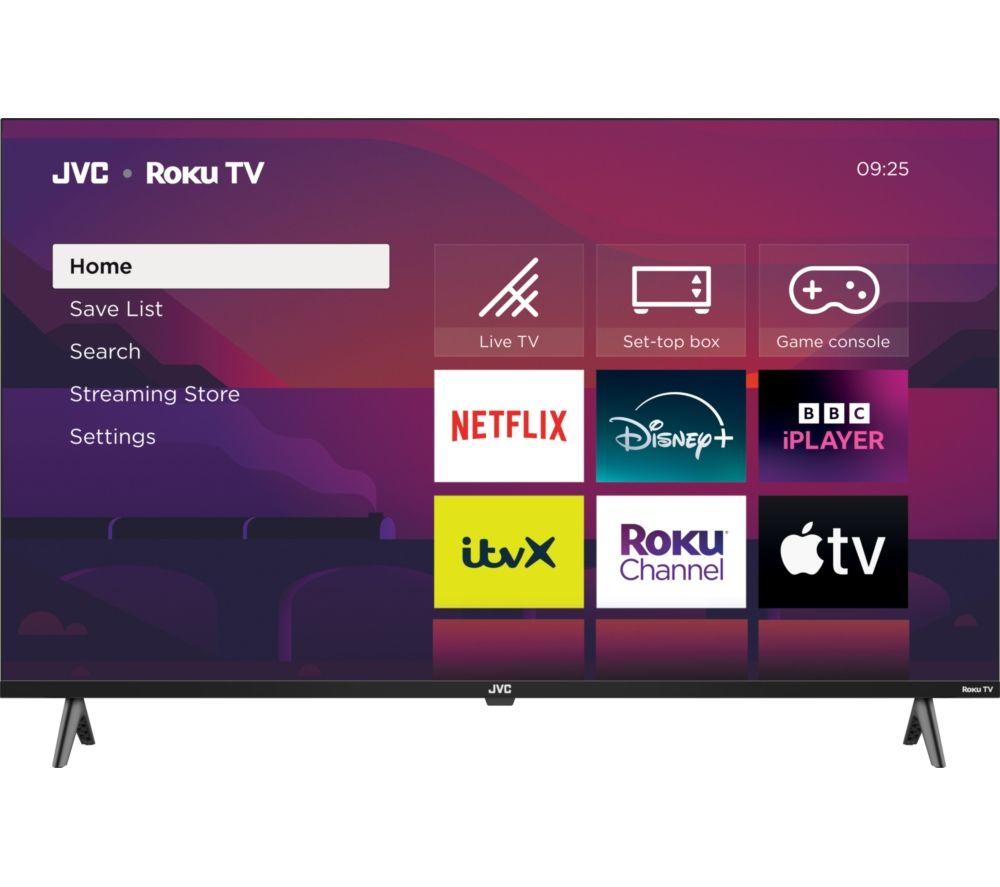 40inch JVC LT-40CR350  Roku Smart Full HD LED TV with Freely