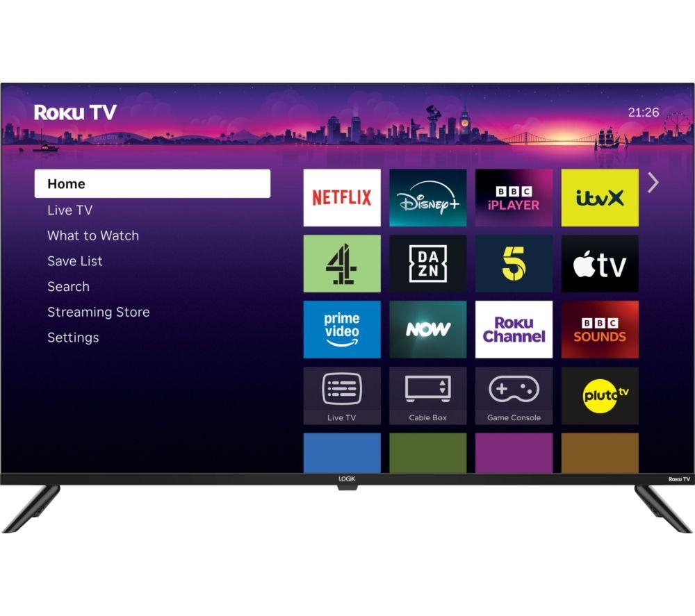 40inch LOGIK L40RFE25 Roku  Smart Full HD HDR LED TV